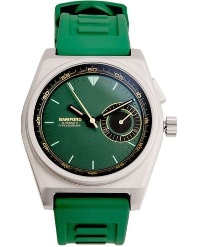 BAMFORD LONDON Titanium Bamford B347 Watch 41.5mm - Green