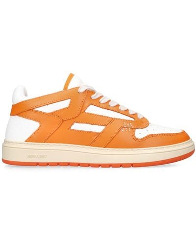 Represent Leather Reptor Low Sneakers - Orange