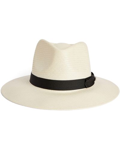 Stetson Straw Toyo Traveller Hat - White