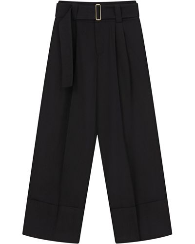 Aeron Trudi Wide-leg Trousers - Black
