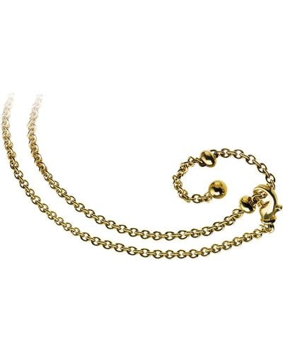 BVLGARI Yellow Gold Catene Chain Necklace - Metallic