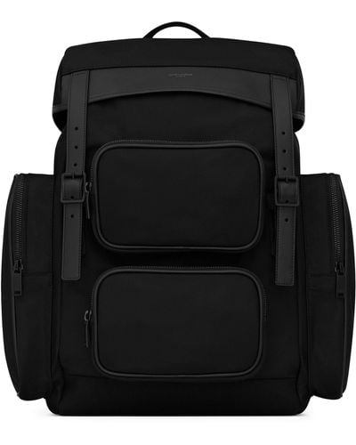Saint Laurent Pocket Backpack - Black