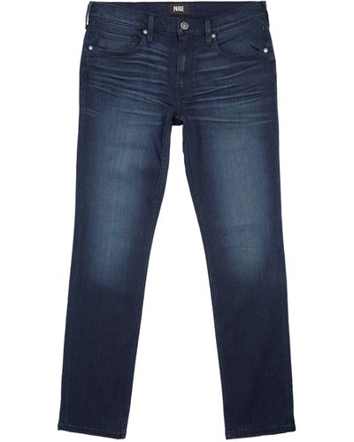 PAIGE Lennox Transcend Slim Jeans - Blue