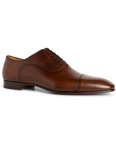 Christian Louboutin Greggo Oxford Shoes - Brown