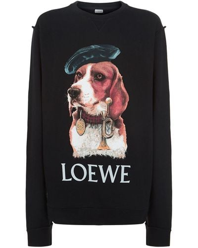 Loewe Dog Sweatshirt - Black