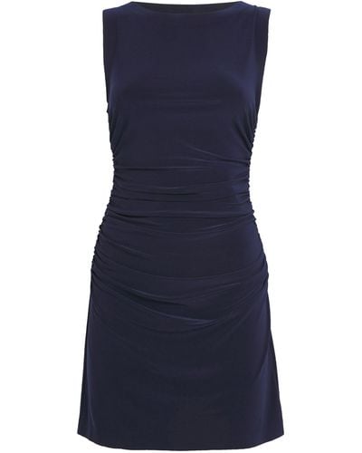 Norma Kamali Pickleball Mini Dress - Blue