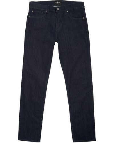 7 For All Mankind Slimmy Executive Slim Jeans - Blue