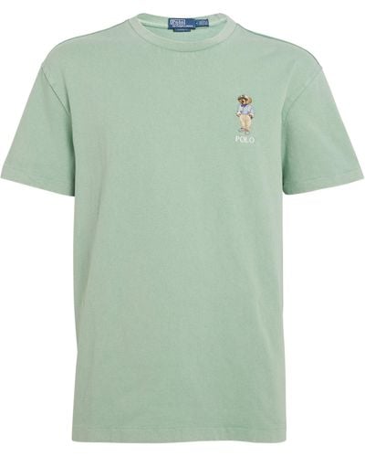 Polo Ralph Lauren Cotton Polo Bear T-shirt - Green