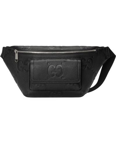 Gucci Jumbo Gg Belt Bag - Black