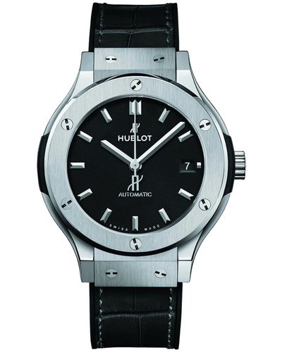 Hublot Titanium Classic Fusion Watch 38mm - Black