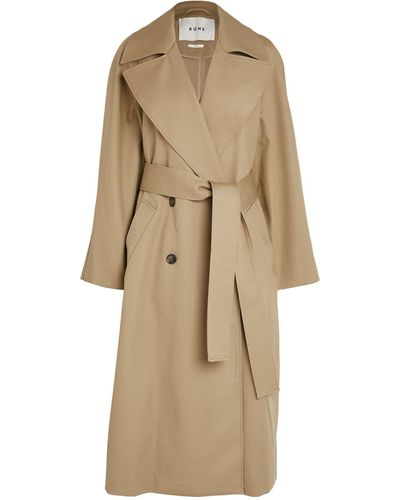 Rohe Belted Trench Coat - Natural