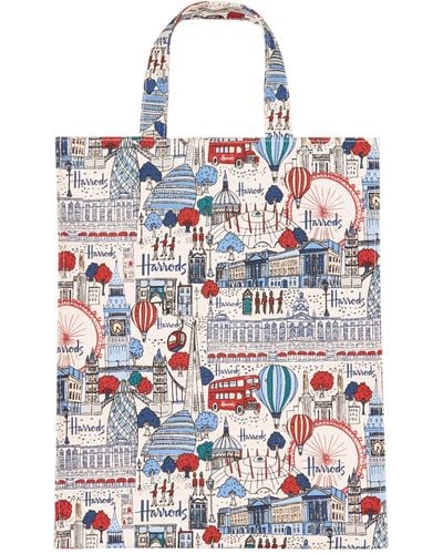 Harrods Medium Pretty City Shopper Bag - Multicolor