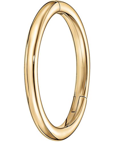 Maria Tash Gold Single Hoop Earring (8mm) - Metallic