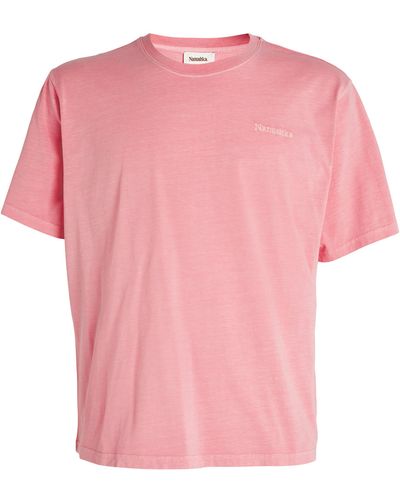 Nanushka Organic Cotton Reece T-shirt - Pink