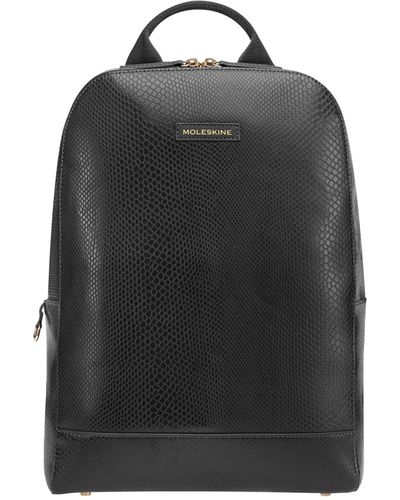 Moleskine Vegan Leather Precious & Ethical Backpack - Black