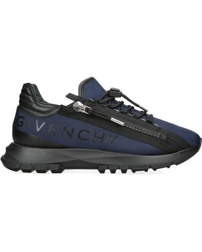 Givenchy Leather Spectre Sneakers - Blue