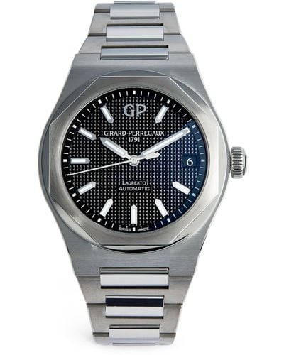 Girard-Perregaux Stainless Steel Laureato Watch 42mm - Gray