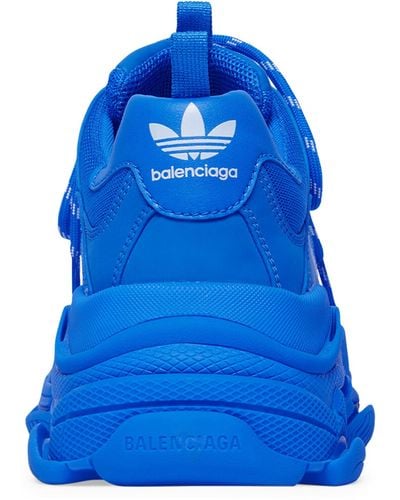 Balenciaga X Adidas Triple S Sneakers - Blue