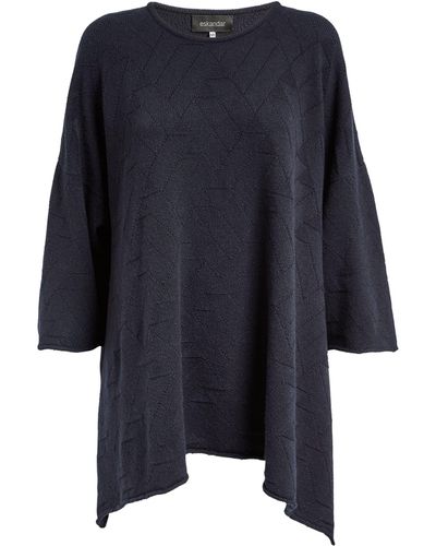 Eskandar Cashmere Sweater - Blue