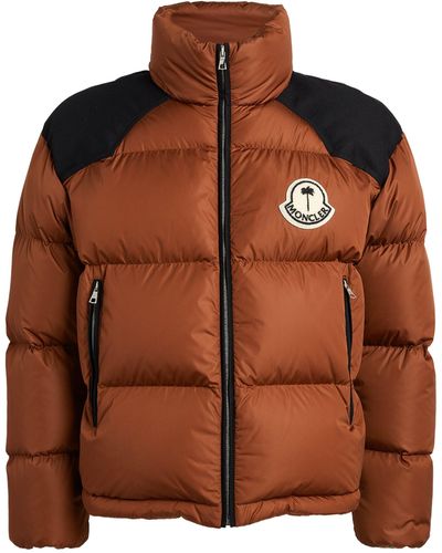 Moncler X Palm Angels Down Padded Nevin Jacket - Brown