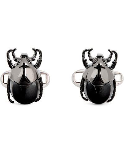 Paul Smith Beetle Cufflinks - Black
