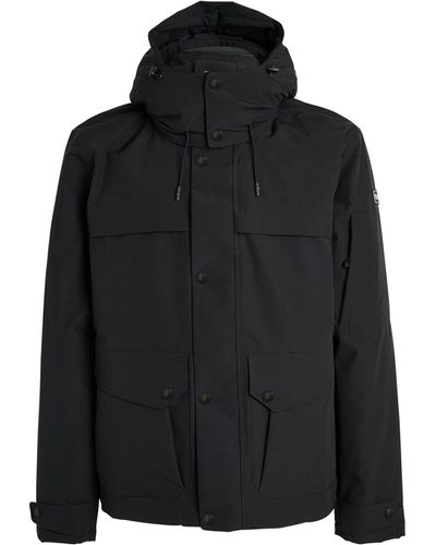RLX Ralph Lauren Faille Water Repellent Hooded Jacket - Black