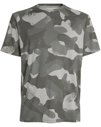 RLX Ralph Lauren Camouflage Print T-shirt - Grey