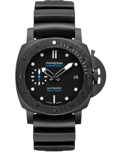 Panerai Carbotech Submersible Watch 42mm - Black