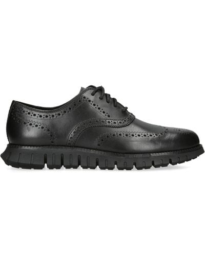 Cole Haan Zerøgrand Wingtip Oxford Shoes - Black