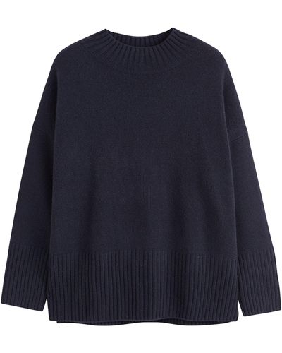 Chinti & Parker Cashmere Comfort Sweater - Blue