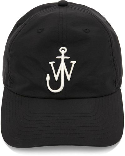 JW Anderson Anchor Logo Baseball Cap - Black