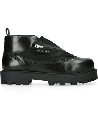 Givenchy Zip Storm Ankle Boots - Black
