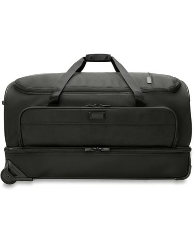 Briggs & Riley Large Check-in Baseline Global 2-wheel Duffle Bag (74cm) - Black