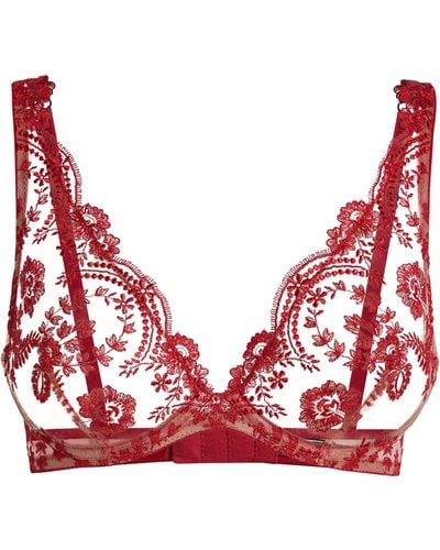 I.D Sarrieri Tuscan Holiday Triangle Bra - Red