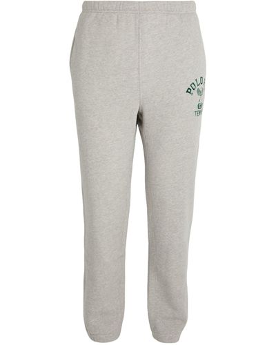 RLX Ralph Lauren X Wimbledon-logo Sweatpants - Gray