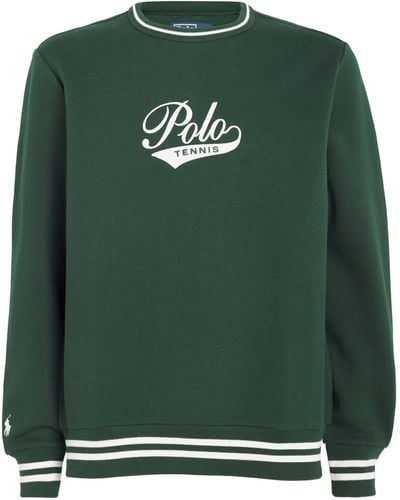 RLX Ralph Lauren Tennis Logo Sweatshirt - Green