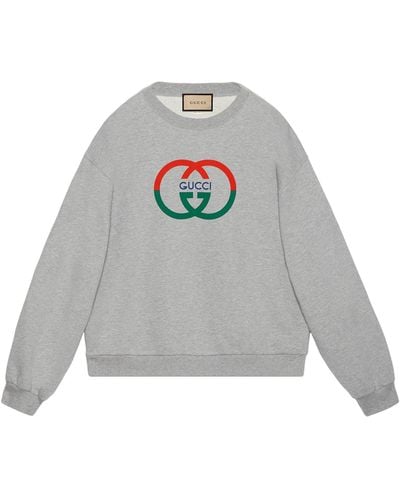 Gucci Interlocking G Sweatshirt - Gray