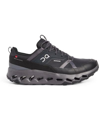 On Shoes Waterproof Cloudhorizon Sneakers - Black