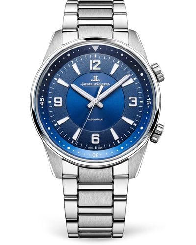 Jaeger-lecoultre Stainless Steel Polaris Automatic Watch 41mm - Blue