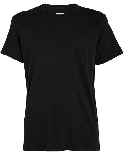 Rag & Bone Cotton Crew-neck T-shirt - Black