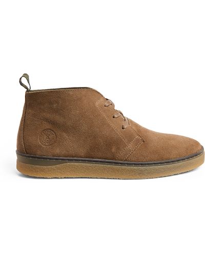 Barbour Suede Reverb Chukka Boots - Brown