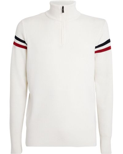 Fusalp Wengen Iv Half-zip Sweater - White