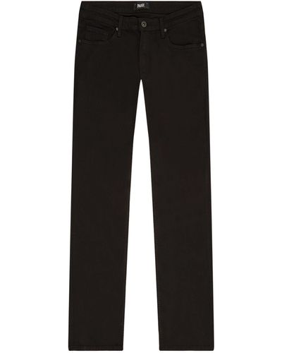 PAIGE Normandi Straight Jeans - Black