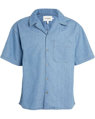 FRAME Chambray Shirt - Blue