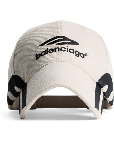 Balenciaga 3b Sports Icon Baseball Cap - Natural