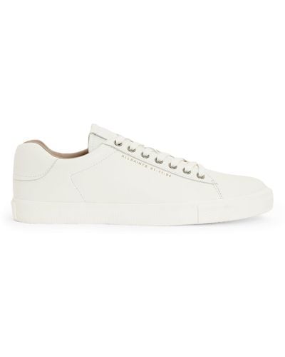 AllSaints Leather Brody Sneakers - White