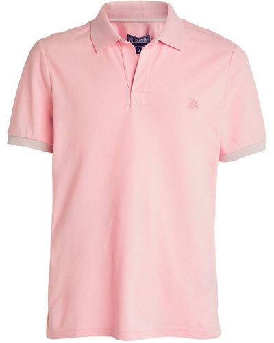 Vilebrequin Cotton Palatin Polo Shirt - Pink