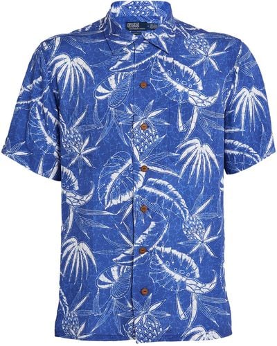 Polo Ralph Lauren X Hoffman Fabrics Camp Shirt - Blue