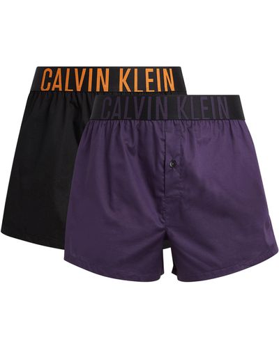 Calvin Klein Cotton Intense Power Boxers (pack Of 2) - Blue