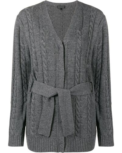 Cashmere In Love Wool-cashmere London Cardigan - Gray